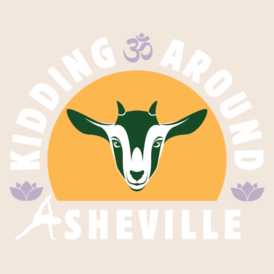 Goat Yoga with Kidding Around Asheville