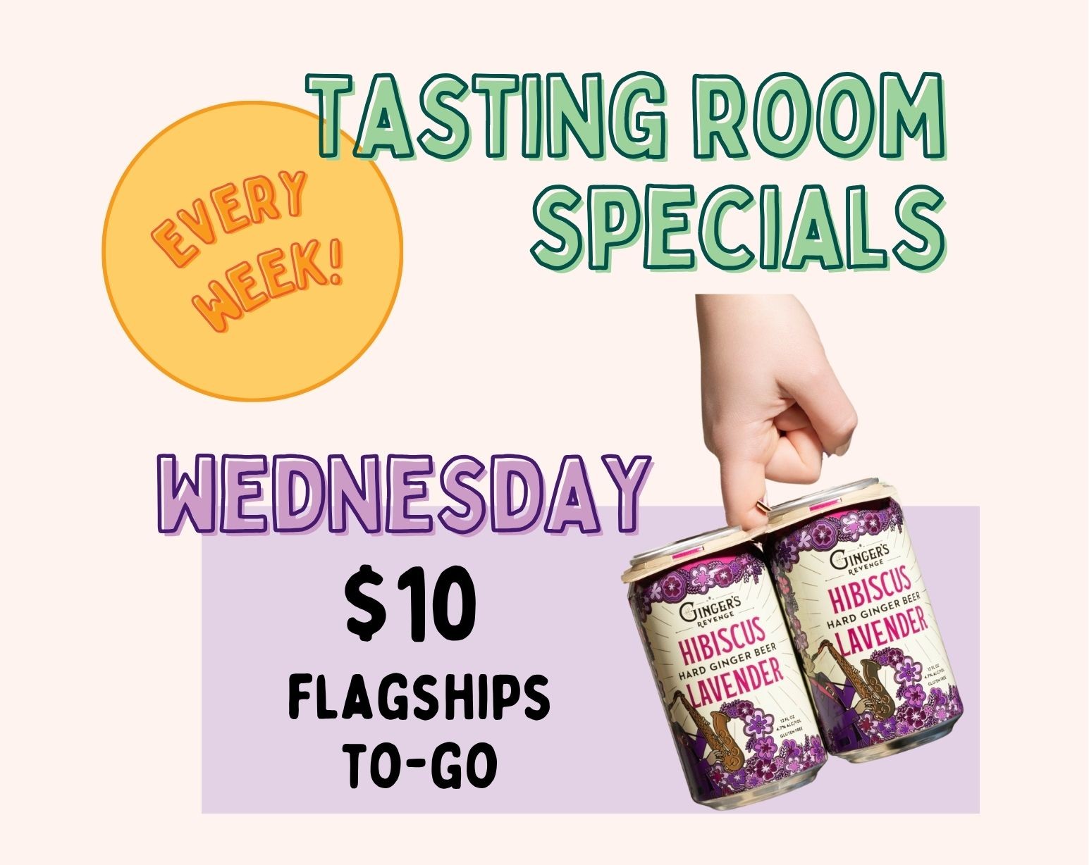 Wednesday Taproom Deal | $10 Togo Flagships!