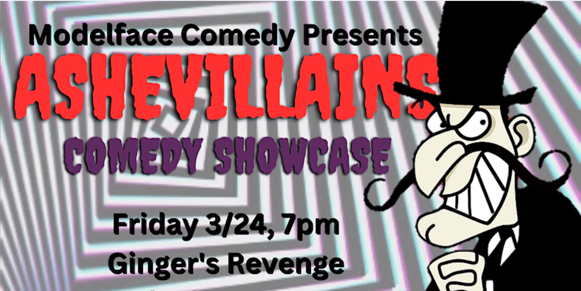 Modelface Comedy Presents: Ashevillains at Ginger’s Revenge South Slope Lounge
