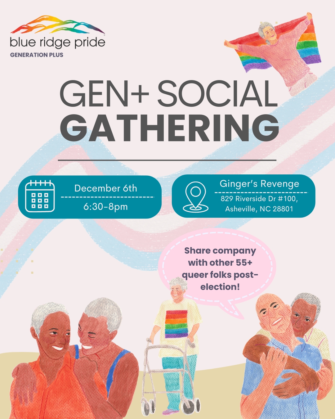 Gen+ Social Gathering by Blue Ridge Pride