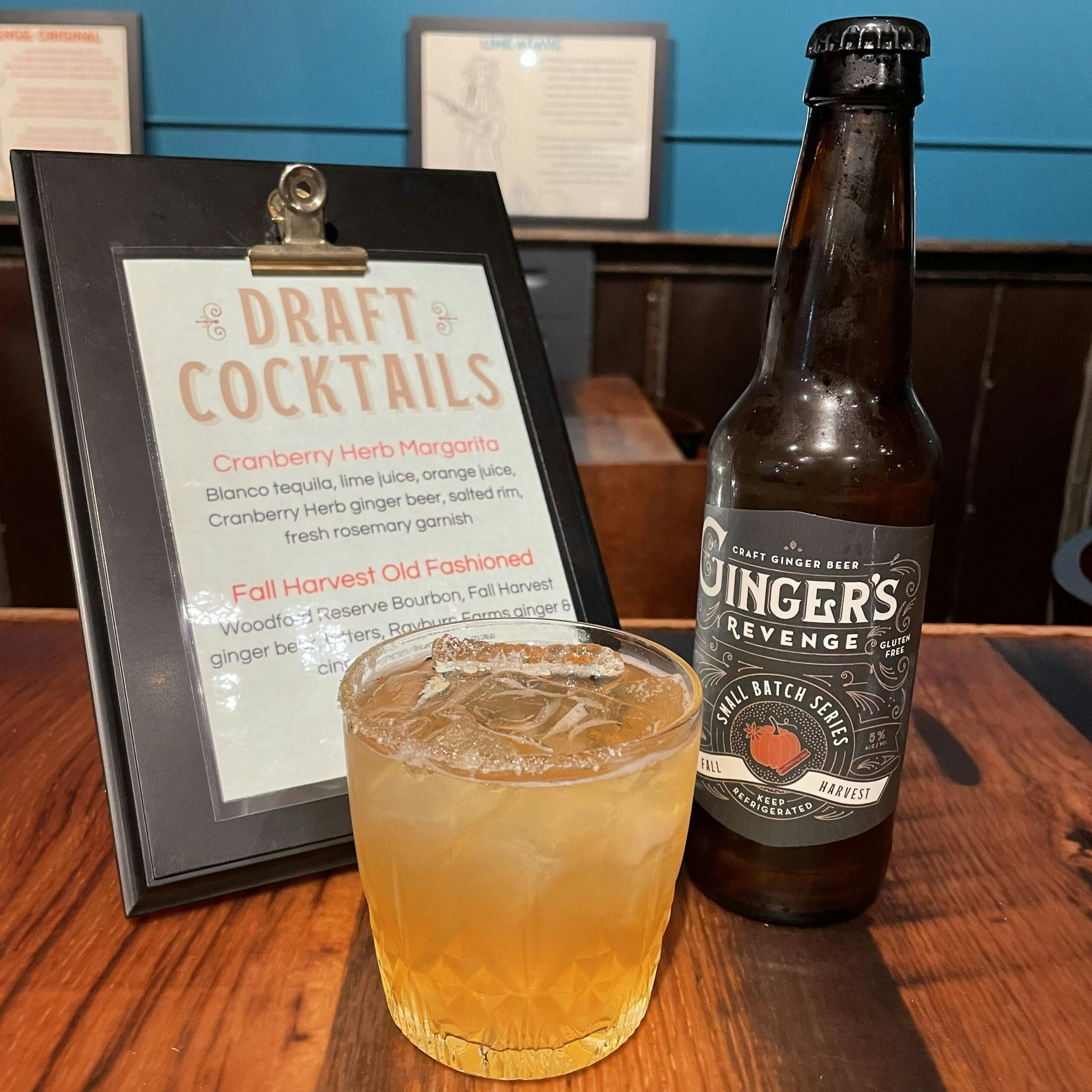 Fall Harvest Old Fashioned Ginger's Revenge