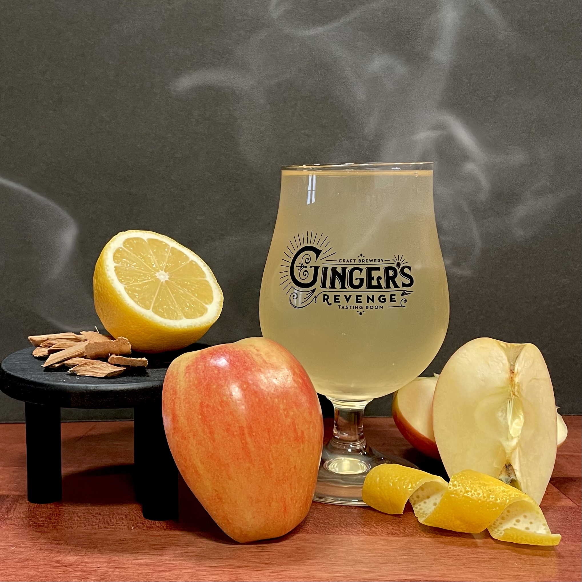 Smoked Apple & Lemon Peel