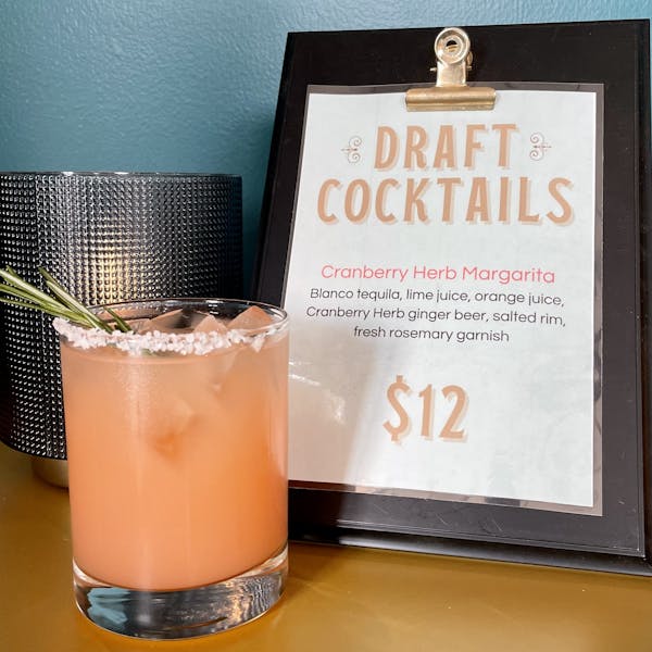 Cranberry Herb Margarita