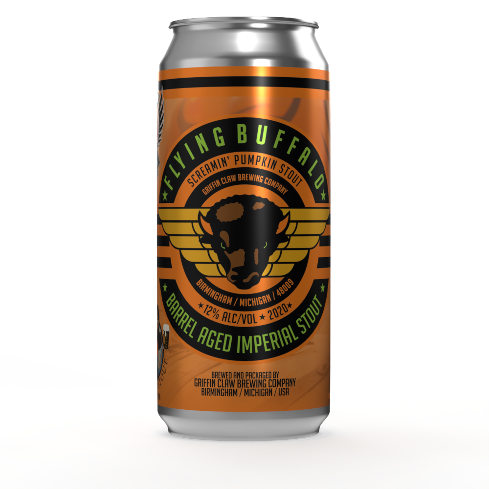 Flying Buffalo Screamin' Pumpkin by Griffin Claw Brewing Co