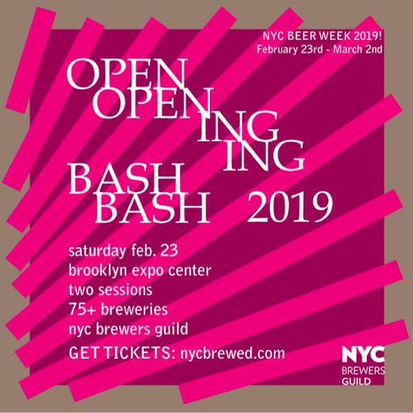 nyc beer week opening bash 2019