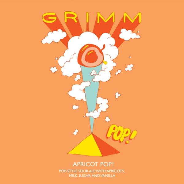 Label for Apricot Pop!