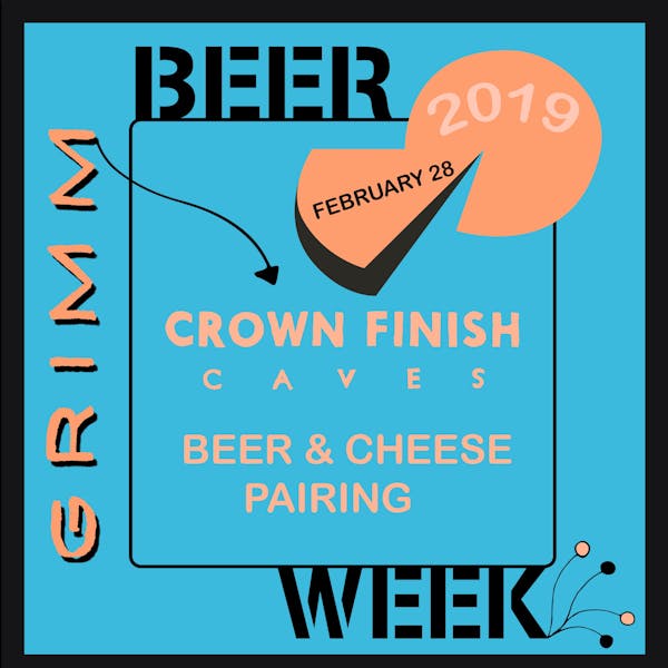 crown finish caves beer and cheese pairing