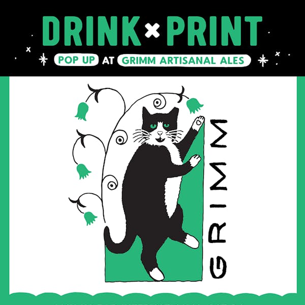 GRIMM_FLYER copy-square Ticketed simcoe screenprint workshop and beer