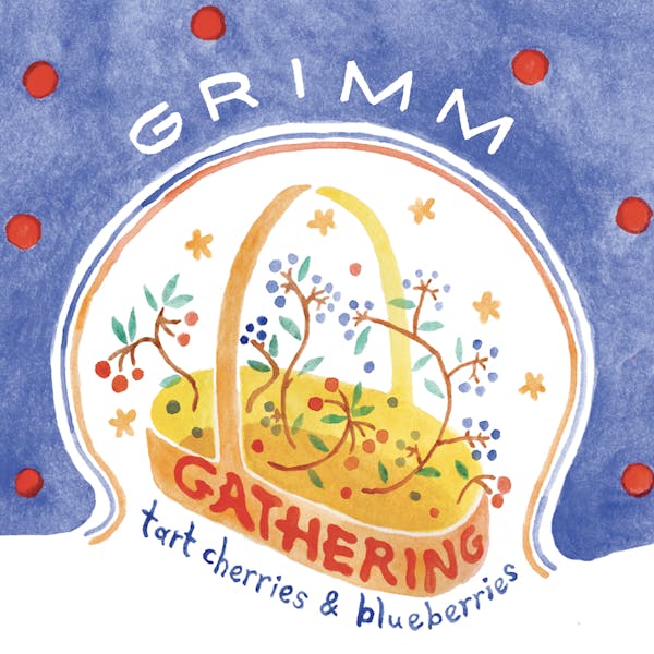 Gathering Tart Cherries and Blueberries
