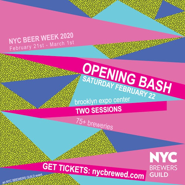 2020 NYC Beer Week Opening Bash!