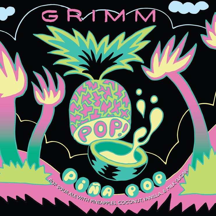 Piña Pop! and Today’s Special Mandarina cans – Grimm Artisanal Ales