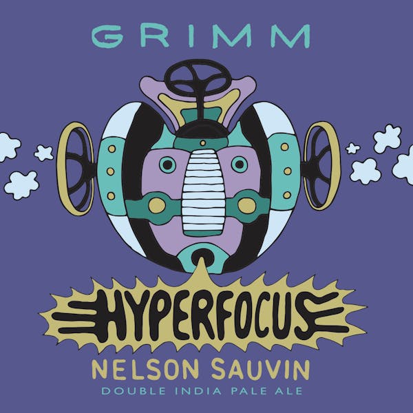 Label for Hyperfocus Nelson Sauvin