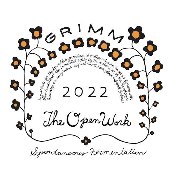 Label for The Open Work 2022
