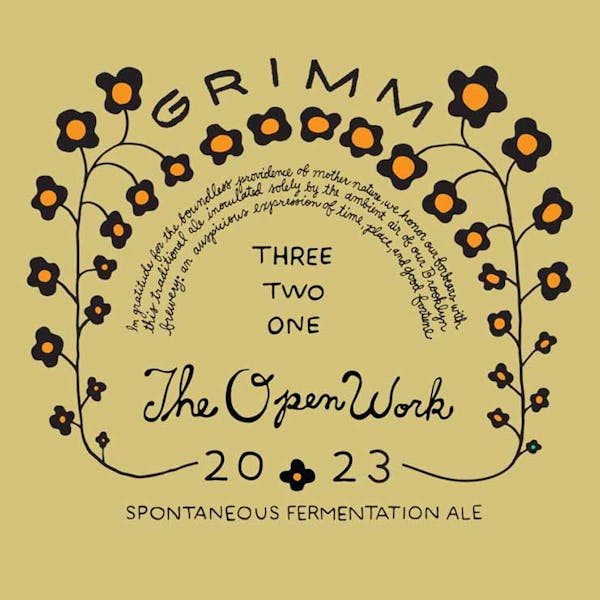 Label for The Open Work: Three Two One