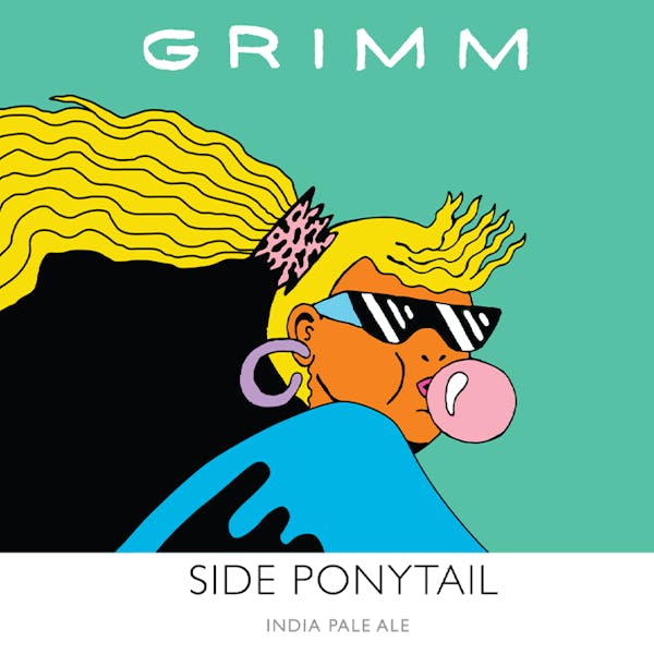 Label for Side Ponytail