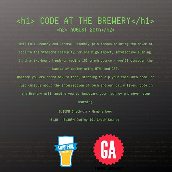 CODE AT THE BREWERY