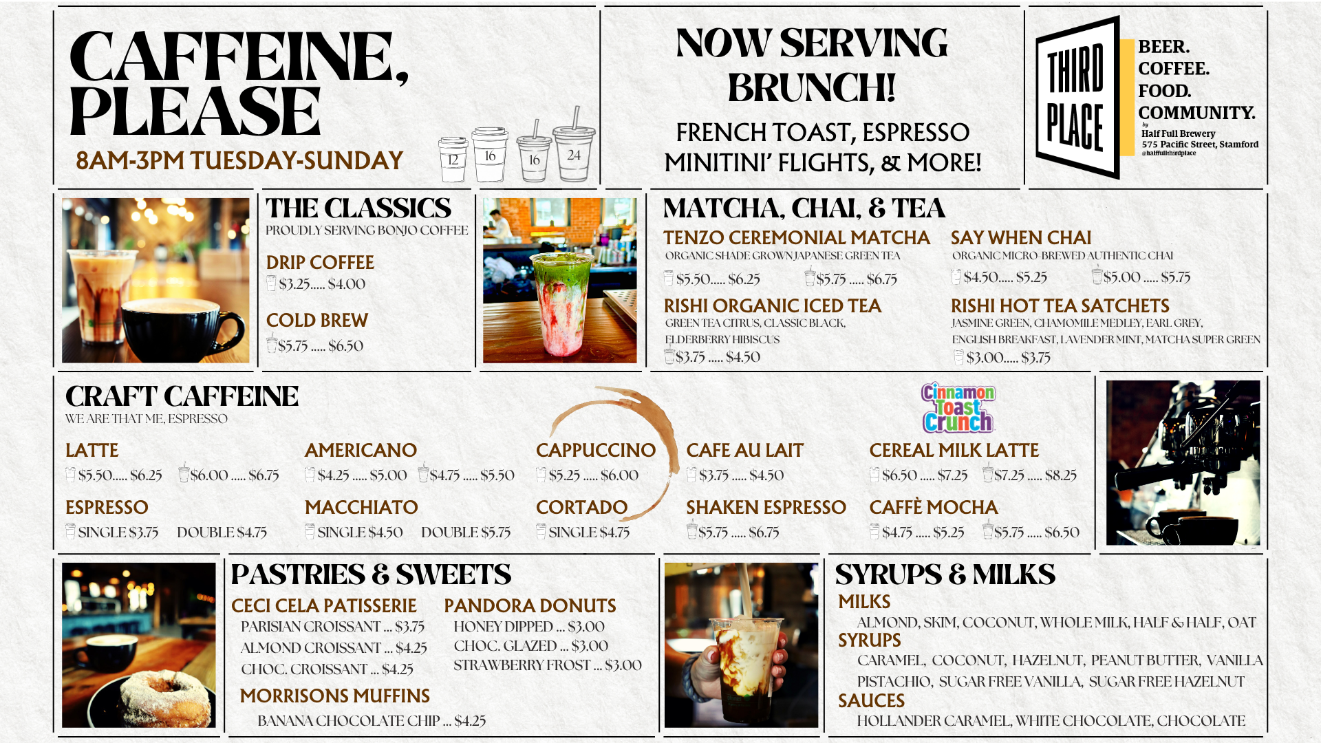 COFFEE MENU 10.10.25