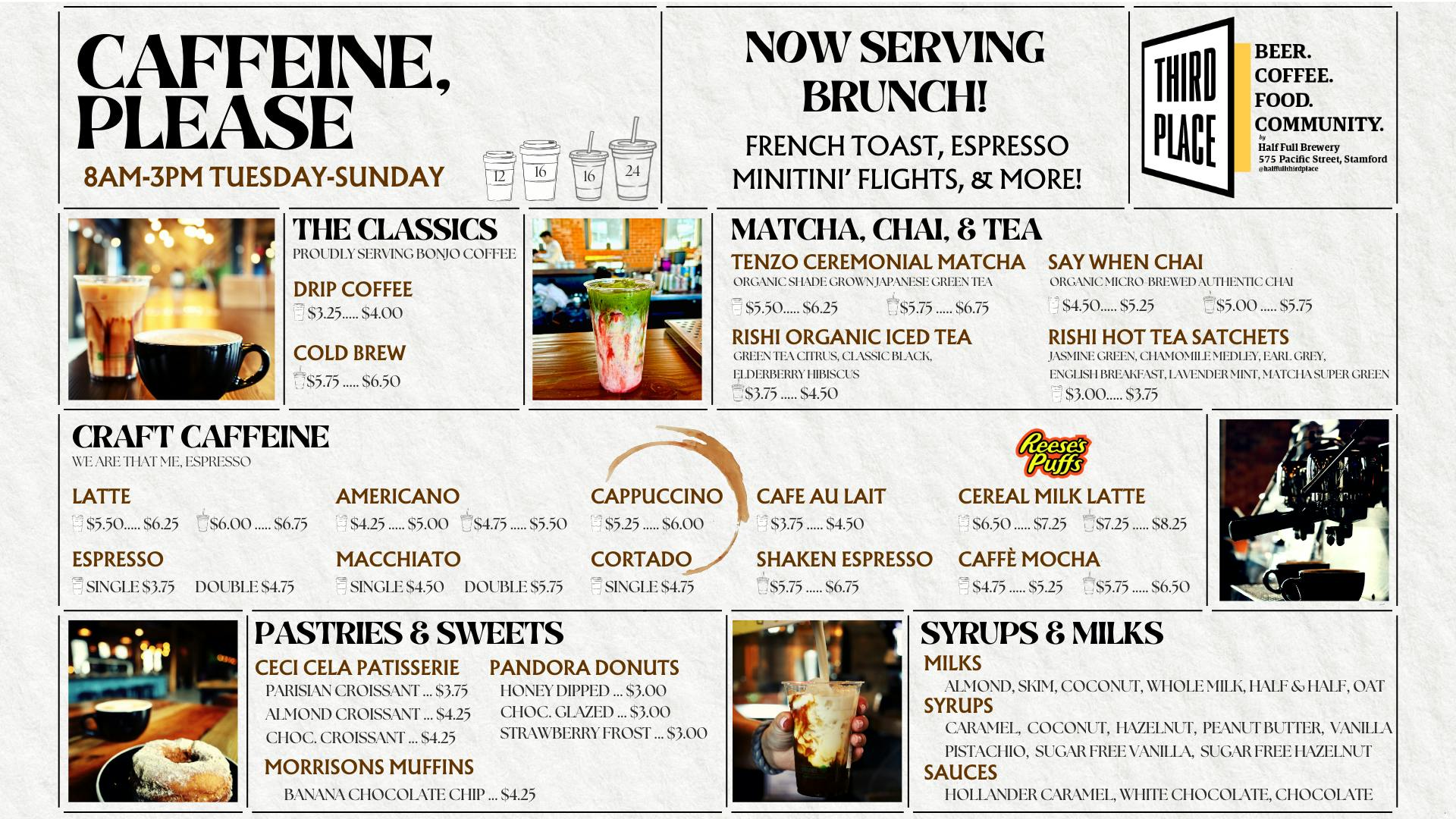 COFFEE MENU 8.22.25