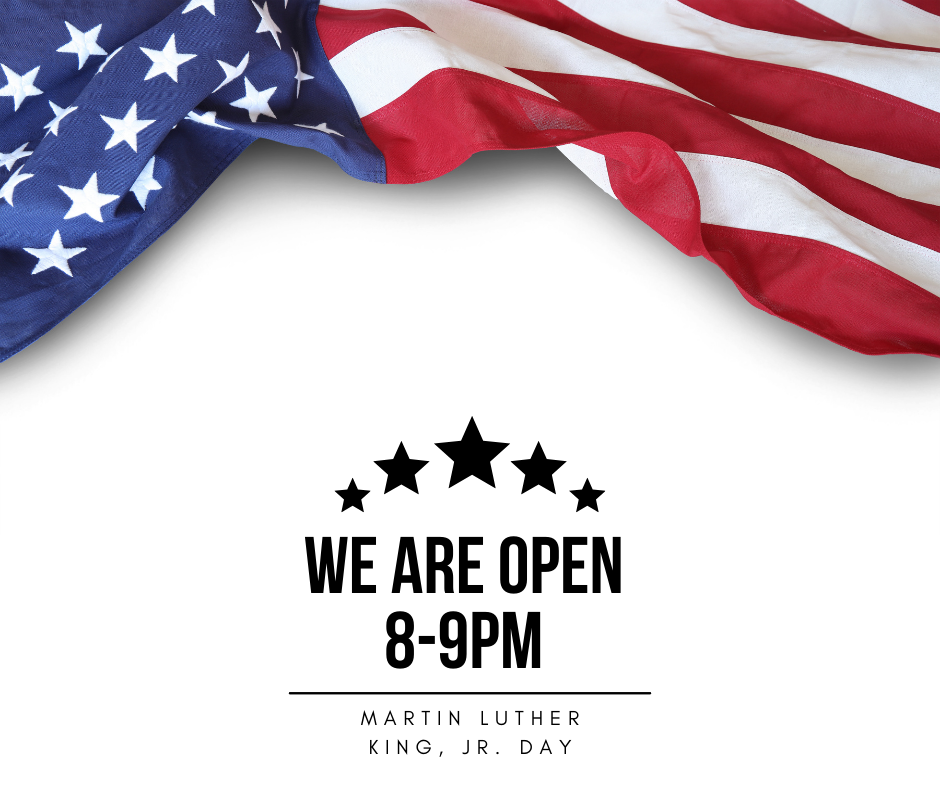 White USA Martin Luther King, jr. day Facebook Post