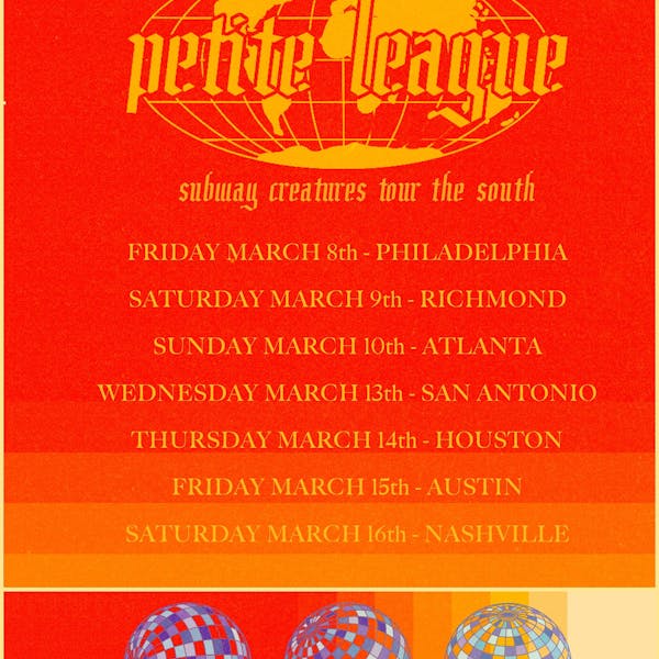 petite league tour poster petite league tour poster