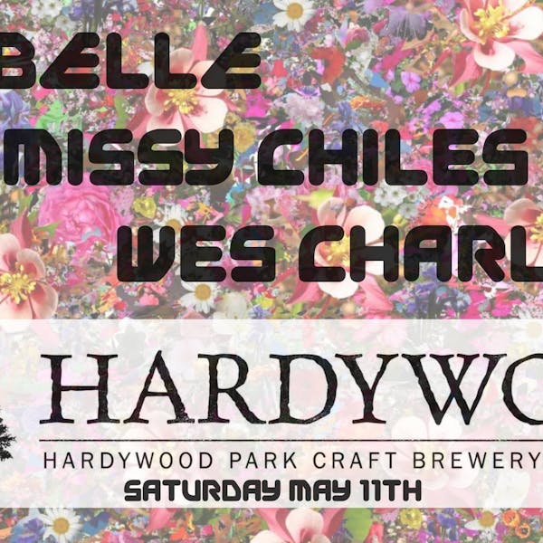 exebelle, missy chiles, wes charlton concert poster