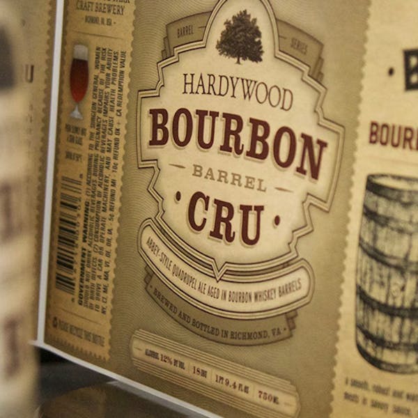 BOURBON CRU Bourbon Cru bottles