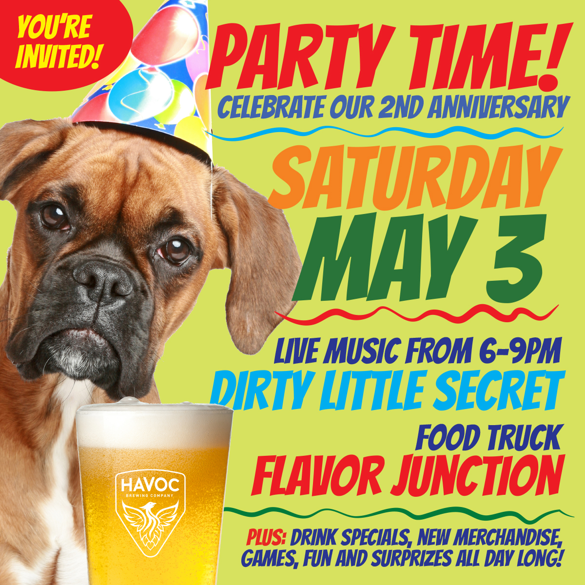 Havoc’s 2nd Anniversary Party