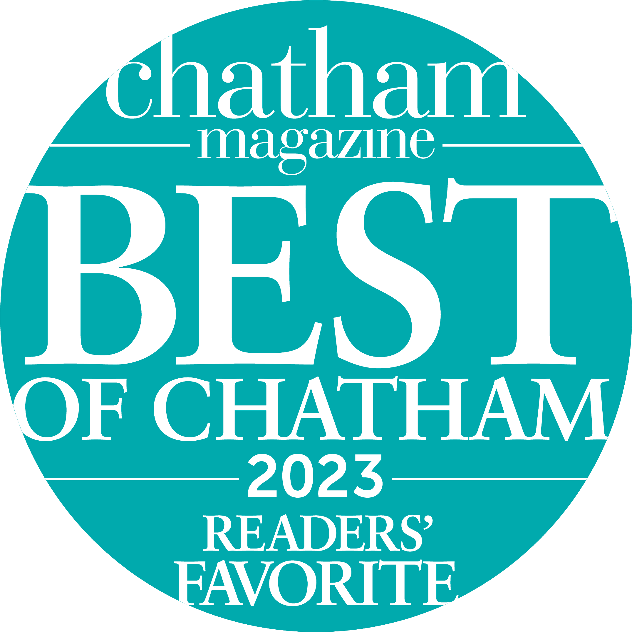 Best of chatham 2023 logo