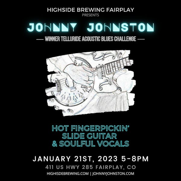 Highside Brewing Fairplay – Live Music from Johnny Johnston