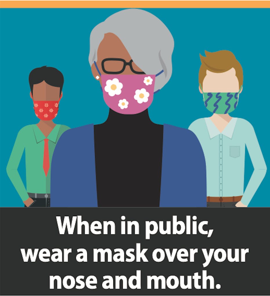CDC Mask Graphic CDC Mask Graphic