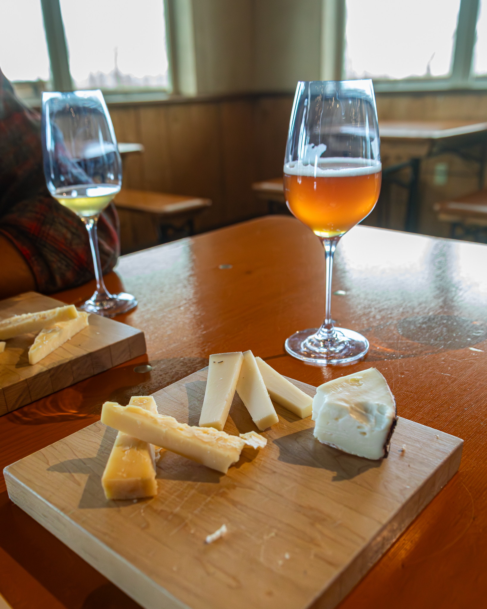 cheese and beer