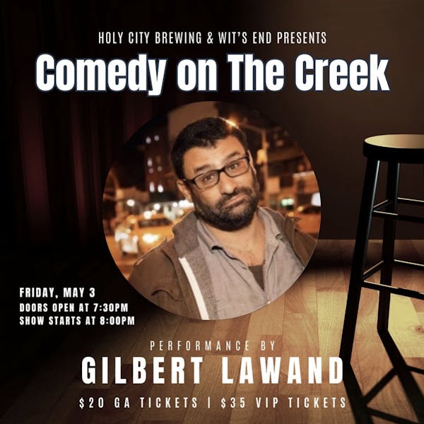 (Postponed!)Wit’s End Presents Comedy on the Creek at HCB