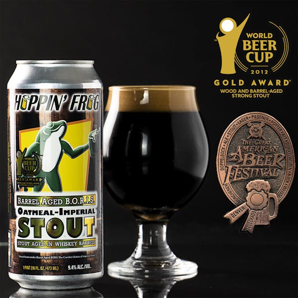 Barrel Aged BORIS The Crusher Oatmeal Imperial Stout_2nd beer image