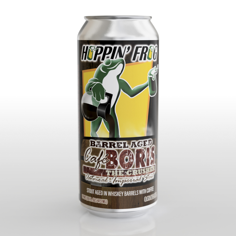 Image or graphic for Bourbon Barrel-Aged Cafe B.O.R.I.S. The Crusher Oatmeal Imperial Stout