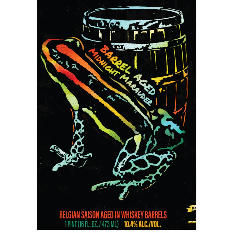 Barrel-Aged Midnight Marauder (2022) by Hoppin' Frog Brewing Co