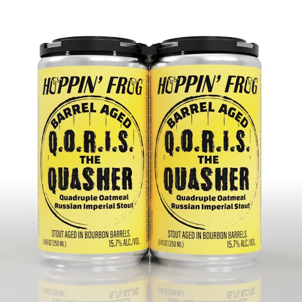 Image or graphic for Bourbon Barrel-Aged Q.O.R.I.S. The Quasher Quadruple Oatmeal Russian Imperial Stout