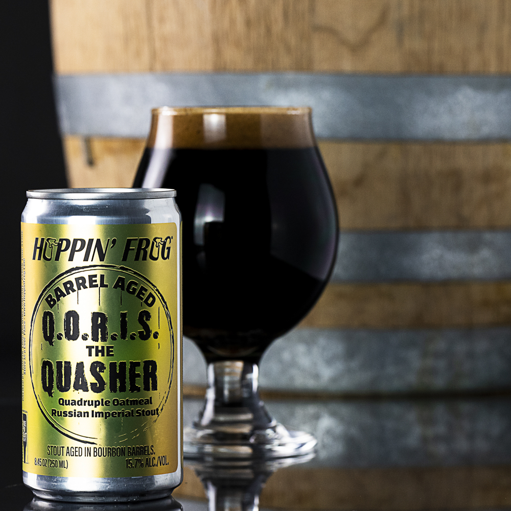 Bourbon Barrel Aged Q.O.R.I.S. The Quasher Quadruple Oatmeal