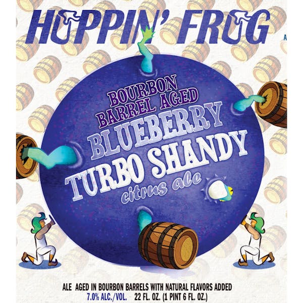 Image or graphic for Bourbon Barrel-Aged Blueberry Turbo Shandy Ale (2021)
