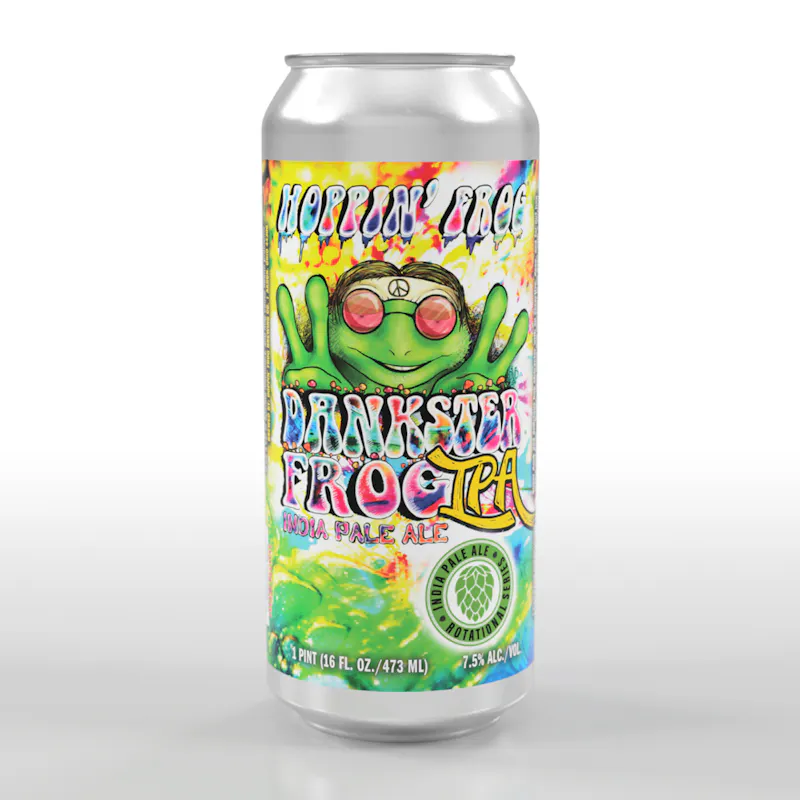 Dankster Frog IPA by Hoppin' Frog Brewing Co