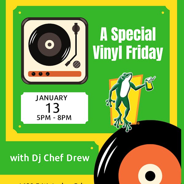 Vinyl Friday with DJ Chef Drew