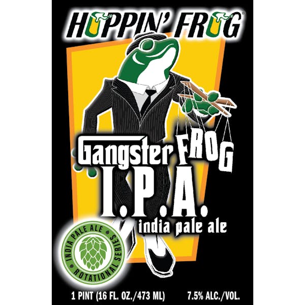 Image or graphic for Gangster Frog IPA