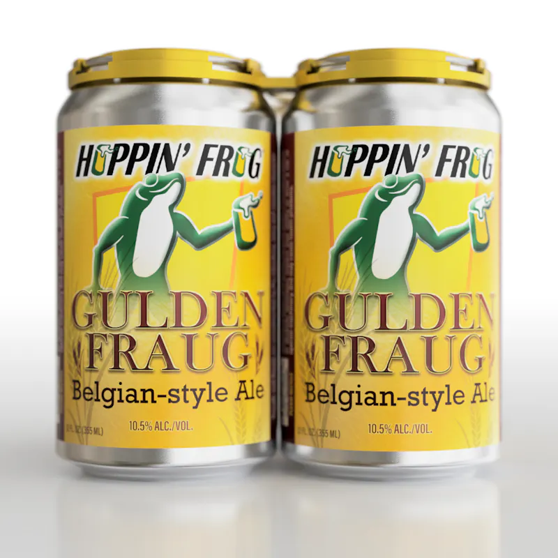 Gulden Fraug Belgian-style Ale by Hoppin' Frog Brewing Co