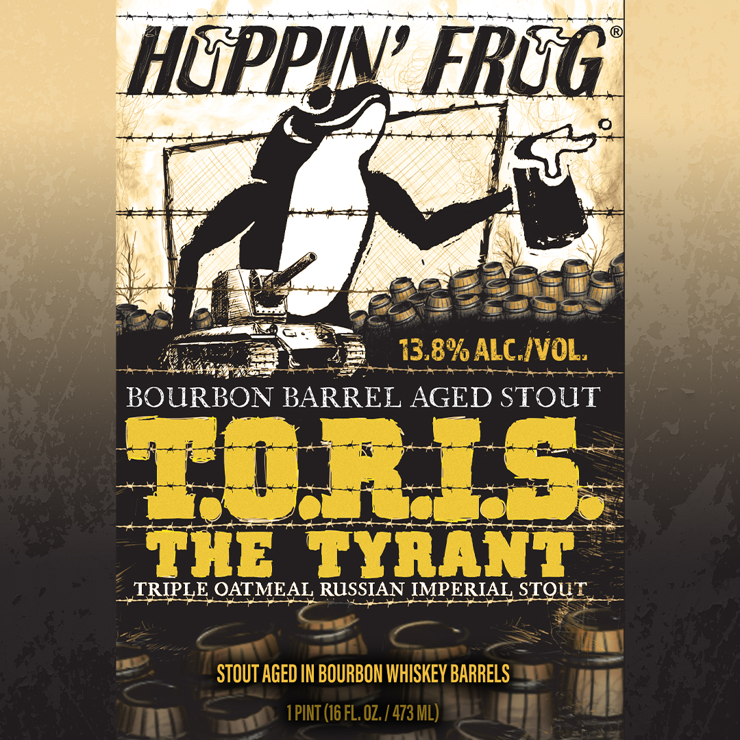 Release – Bourbon Barrel-Aged T.O.R.I.S. The Tyrant Triple Oatmeal Imperial Stout