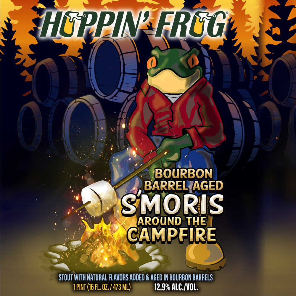 NEW RELEASE!!! Bourbon Barrel-Aged S’M.O.R.I.S. Around The Campfire