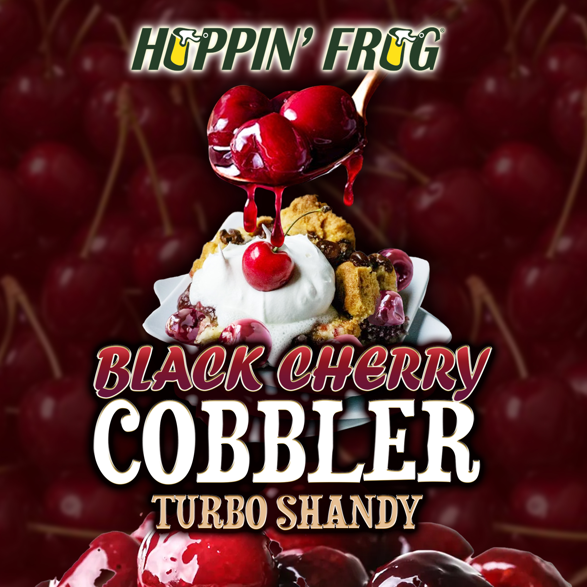 BREWERY ONLY RELEASE!!!  Black Cherry Cobbler Turbo Shandy Citrus Ale!!!
