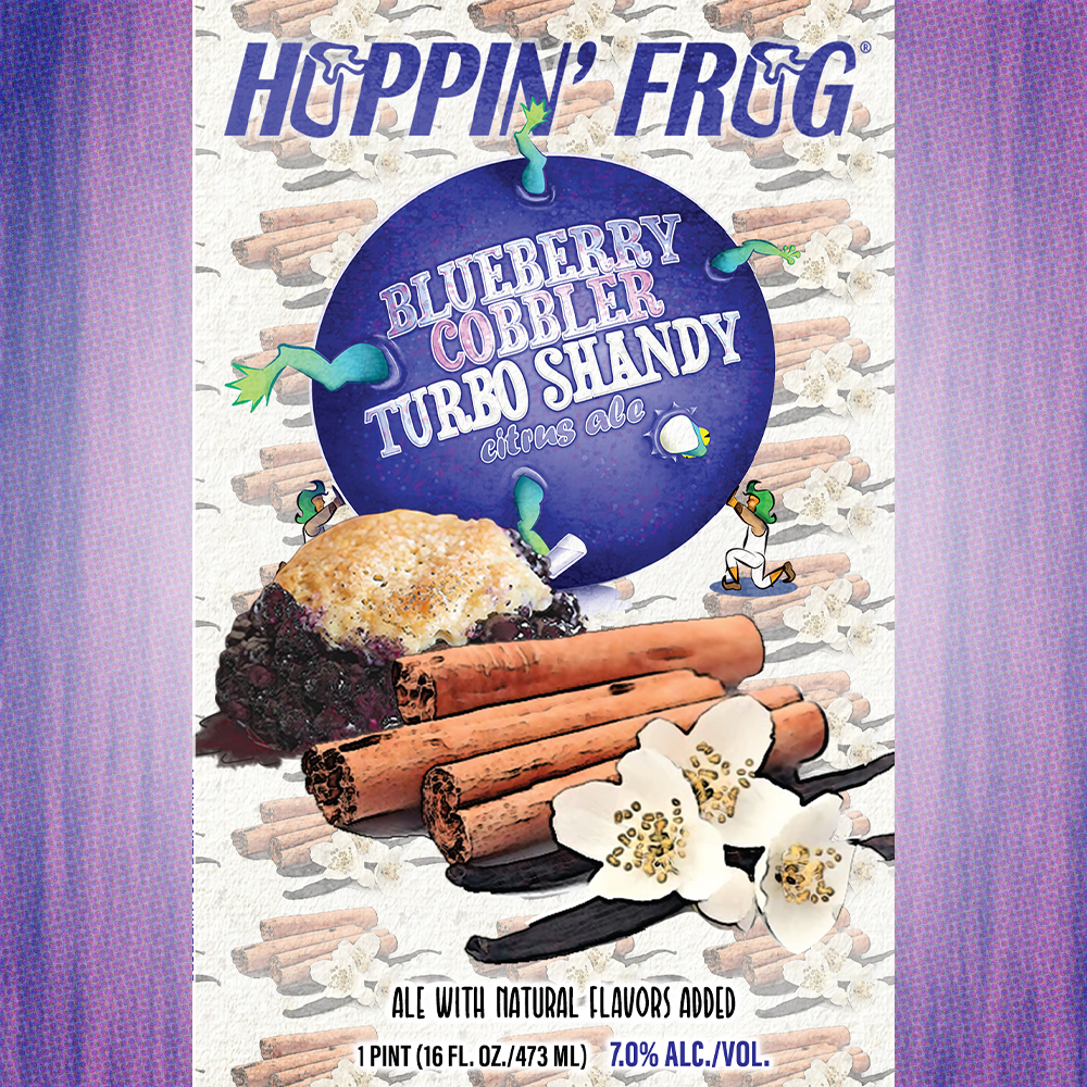 Blueberry Cobbler Turbo Shandy Citrus Ale Special Release!! (Brewery Only)