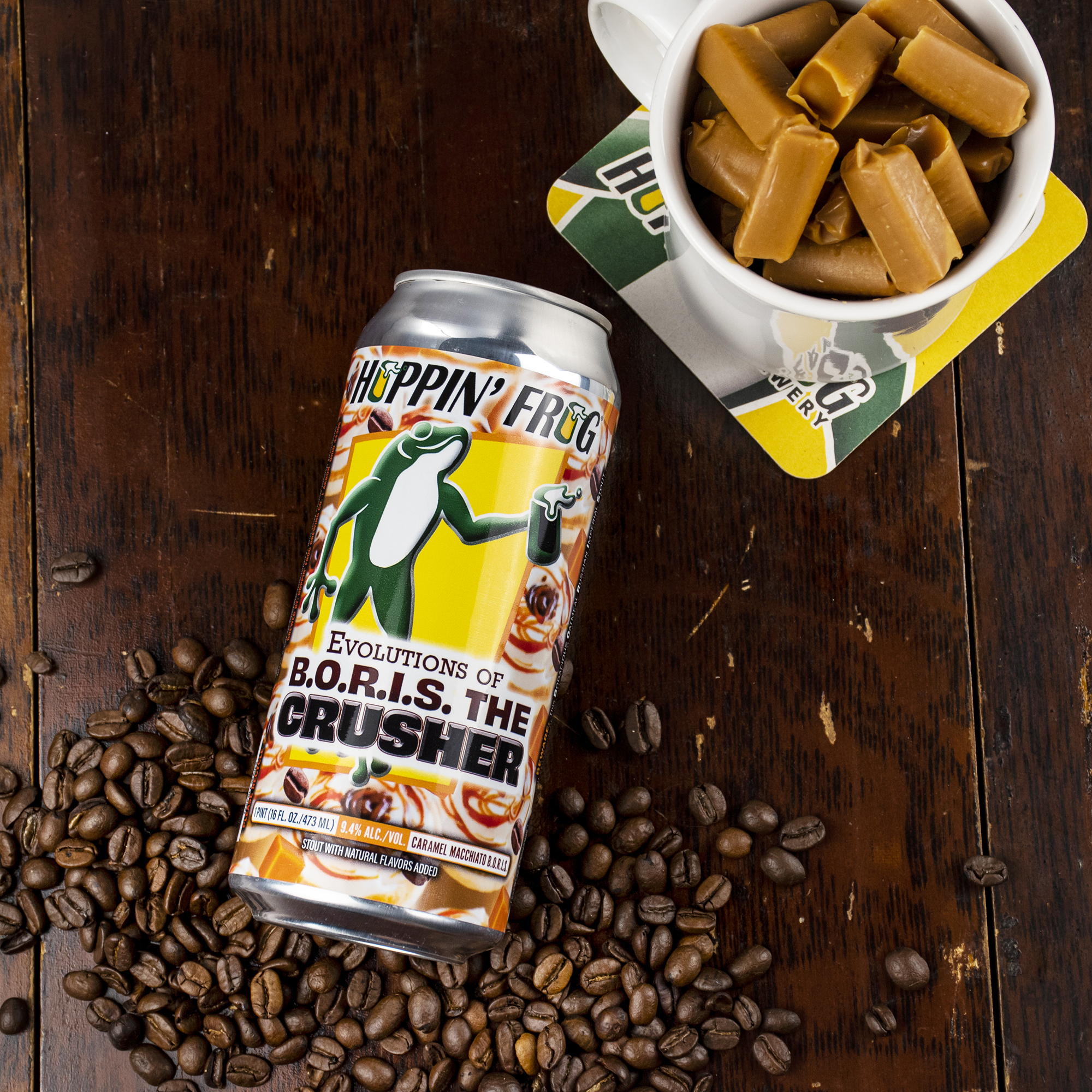 Welcome Back Evolutions of B.O.R.I.S. The Crusher Caramel Macchiato!!