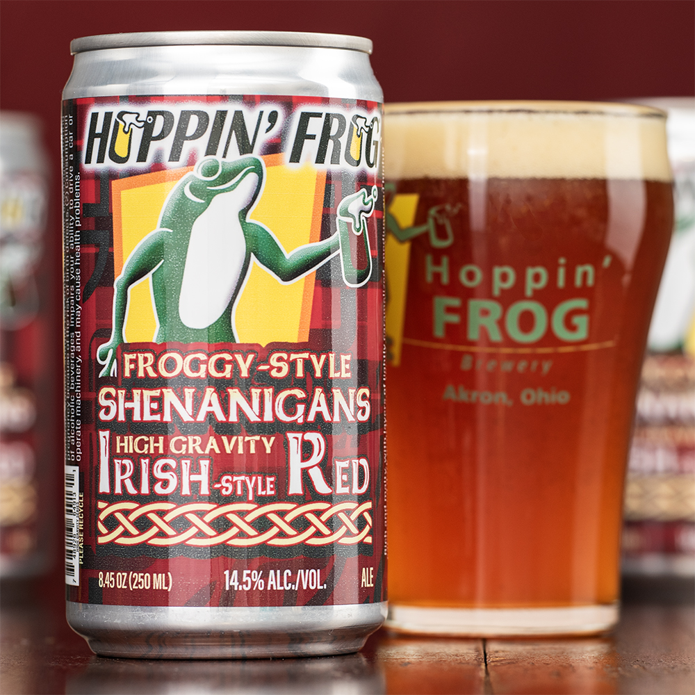 Welcome Back Froggy-Style Shenanigans High Gravity Irish-Style Red Ale!!!
