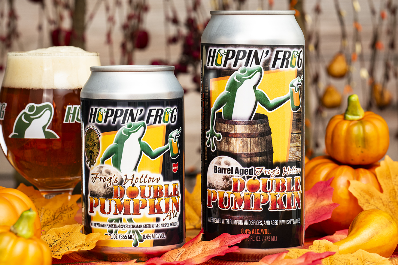 Frog’s Hollow & Bourbon Barrel-Aged Frog’s Hollow Double Pumpkin Ale are back!!!