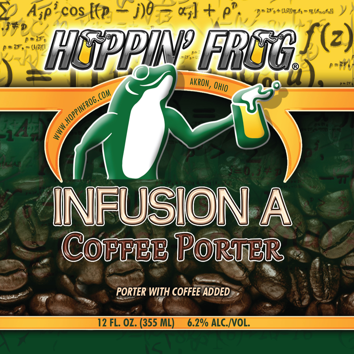 Infusion A: Peanut Butter Chocolate Coffee Porter *Brewery Only* Release!!!